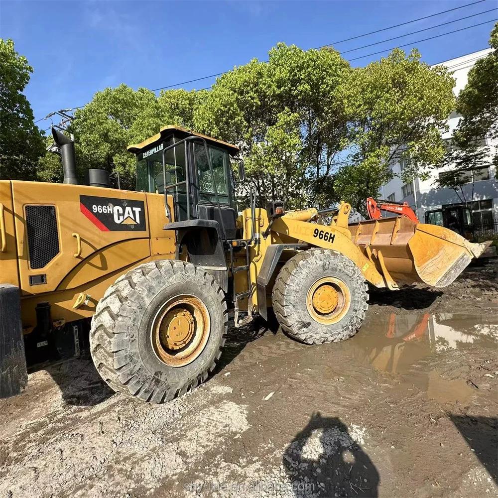 Original Construction Machinery Caterpillar Wheel Loader used Cat966H Second hand cat 966H 950H front loader