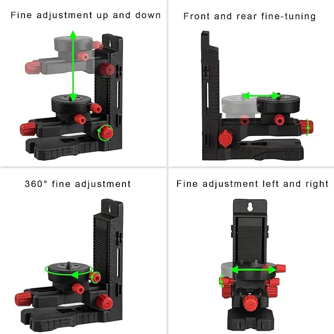 Firecore Multifunction Magnetic Stand, New Stand for Laser Levels, Compatible with Tripod and Telescopic Pole