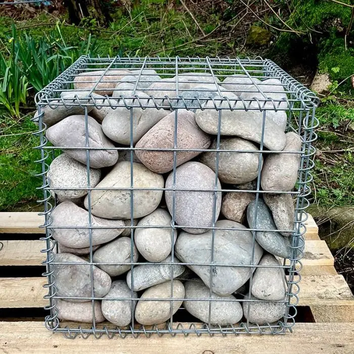 2X1X1 Wire Mesh Cages Galvanized Welded Stone Retaining Wall Gabion Mesh/Welded Gabion Cages/Protection Gabion Box