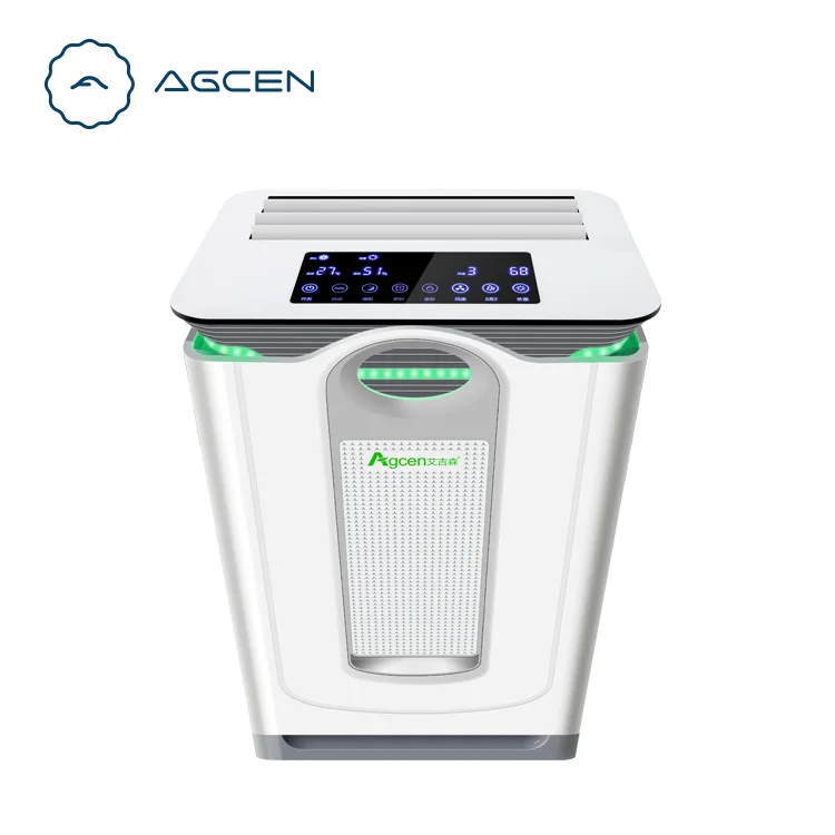 
2020 Europe Uv sterilization humidifier small air purifier true hepa filter air cleaner for home office 