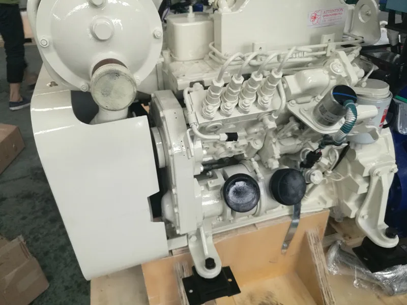
Water cooled 130HP 4 cylinder 4bt 4BTA3.9-C130 marine engine 