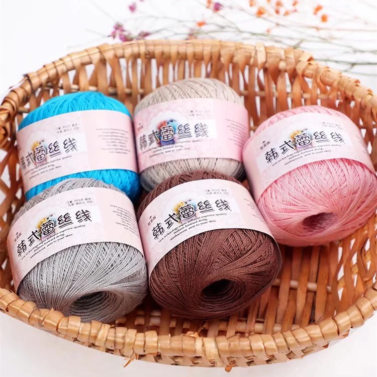 Good Quality Best Price 100% Pearl Cotton Ball 50g/ball Pearl Cotton Sewing Thread For DIY Clothing