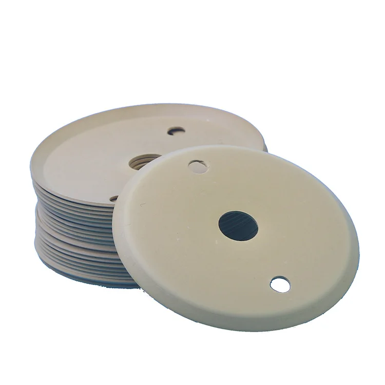 Dimensionally stable sealing gasket for leather cup without oil and gas pump