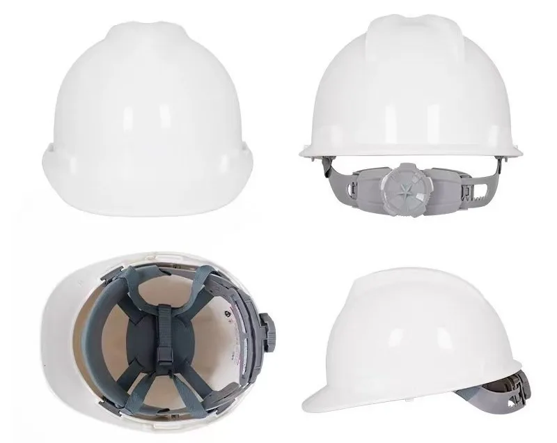 Type 2 Class G Engineering Mining ABS Helmets Construction Hard Hats Styles Ventilated Full Brim Industrial Safety Helmet