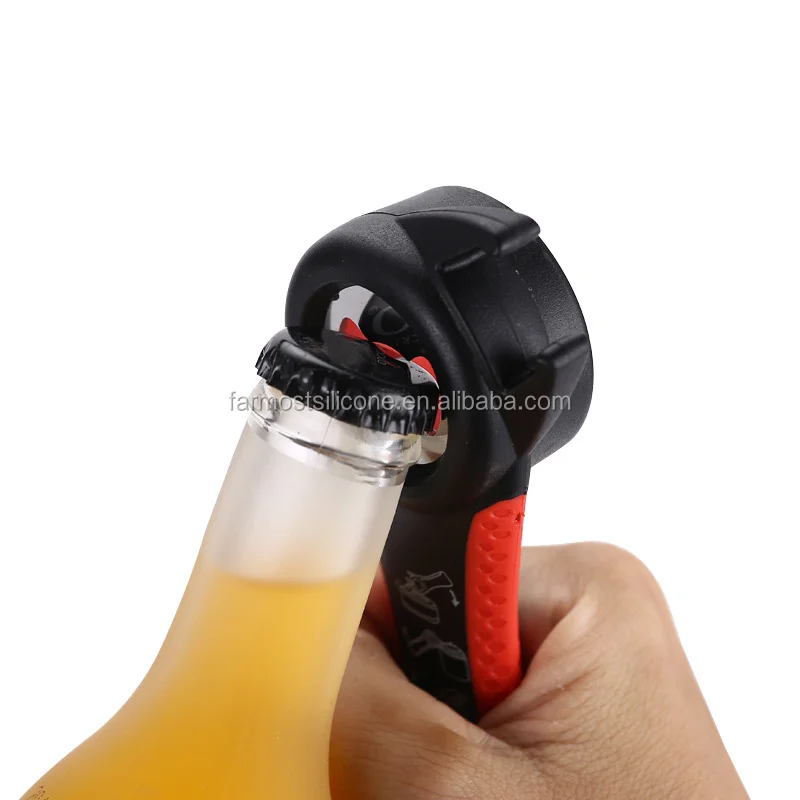 
Multi Bottle Opener 5 in 1 Jar Bottle Can Opener Bottle Cap Grip Jar Seal Breaker Claw Beer and Soda Pops 