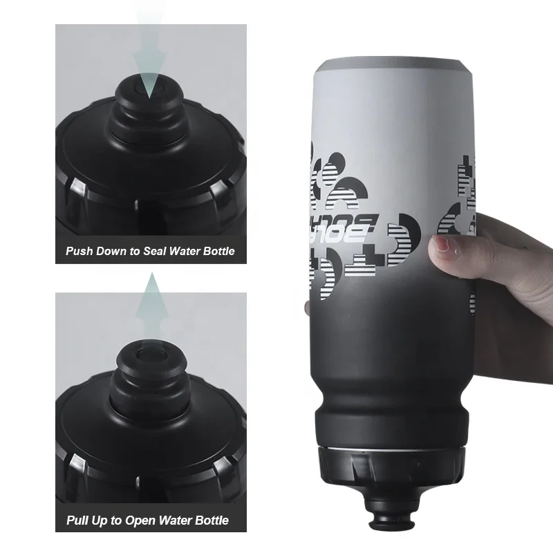 Hot Insulated Plastic Road Bike Cycling Squeeze Biking Waterfles Bicycle Cycling Water Bottle With Custom Logo for Bike Bicycle