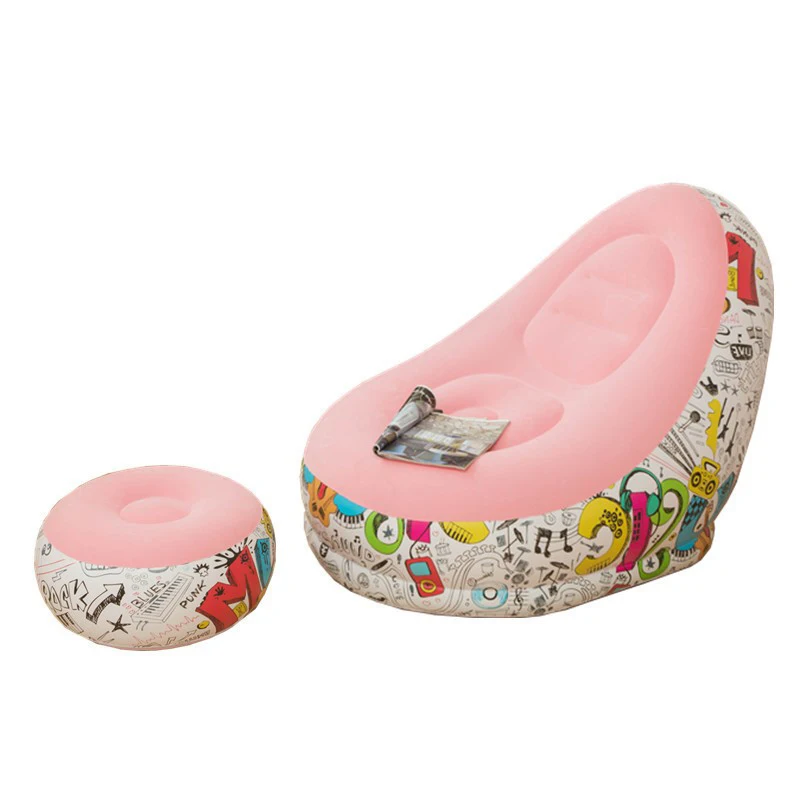 High Quality Low Price Comfy Luxury Foldable Inflatable Sofa Couch Sofa Air Sofa