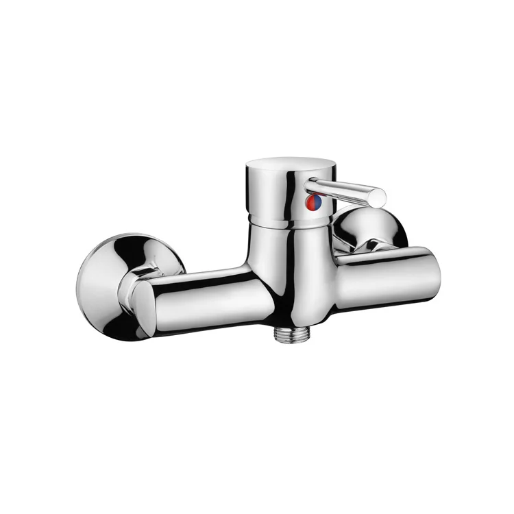 Factory directly  Brass Chrome Single lever handle Deck mounted mixer Classic Lavatory bathtub basin mixer tap