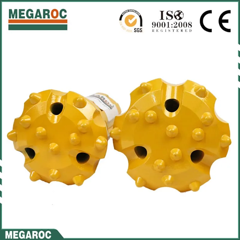 MEGAROC CIR90 dth hammer 90mm dth mine rock drill bit coal for rock drilling