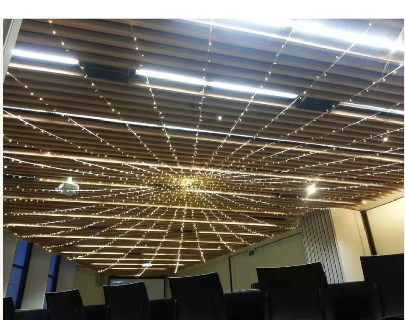 Hot selling Christmas LED glue light IP65 waterproof 360 luminous transparent PVC string light patio palm tree decoration