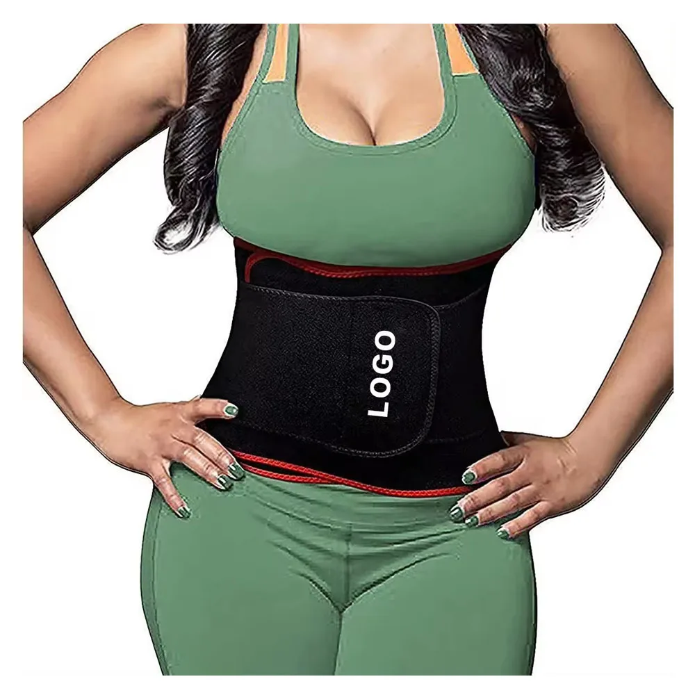 Wholesale High Quality 2 layers neoprene strong compression tummy slimming waist trainer trimmer belt band
