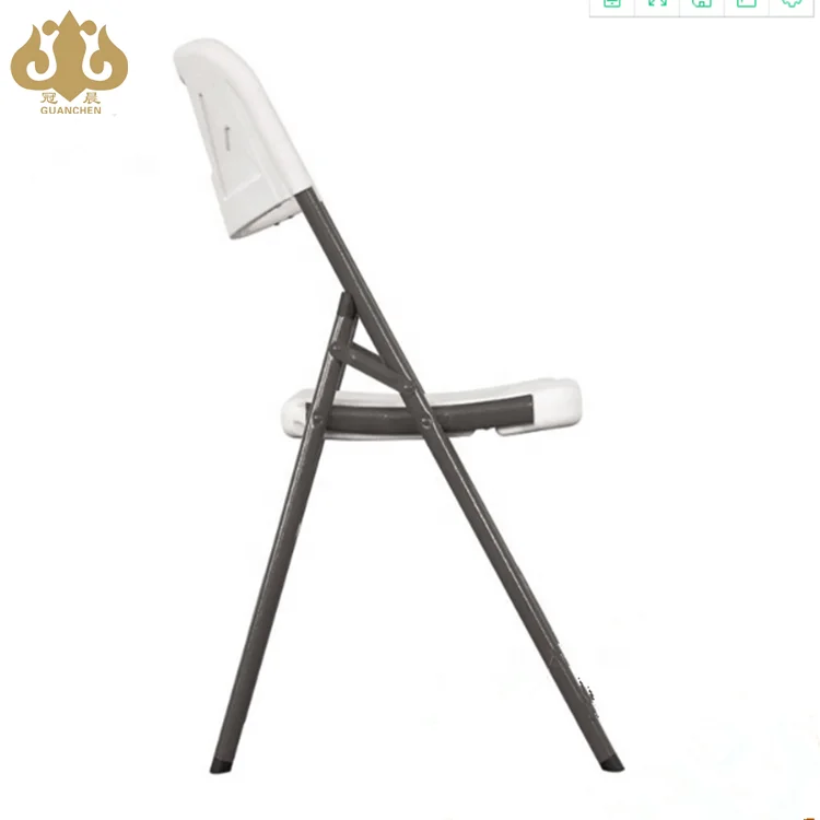 Outdoor HDPE folding plastic chair