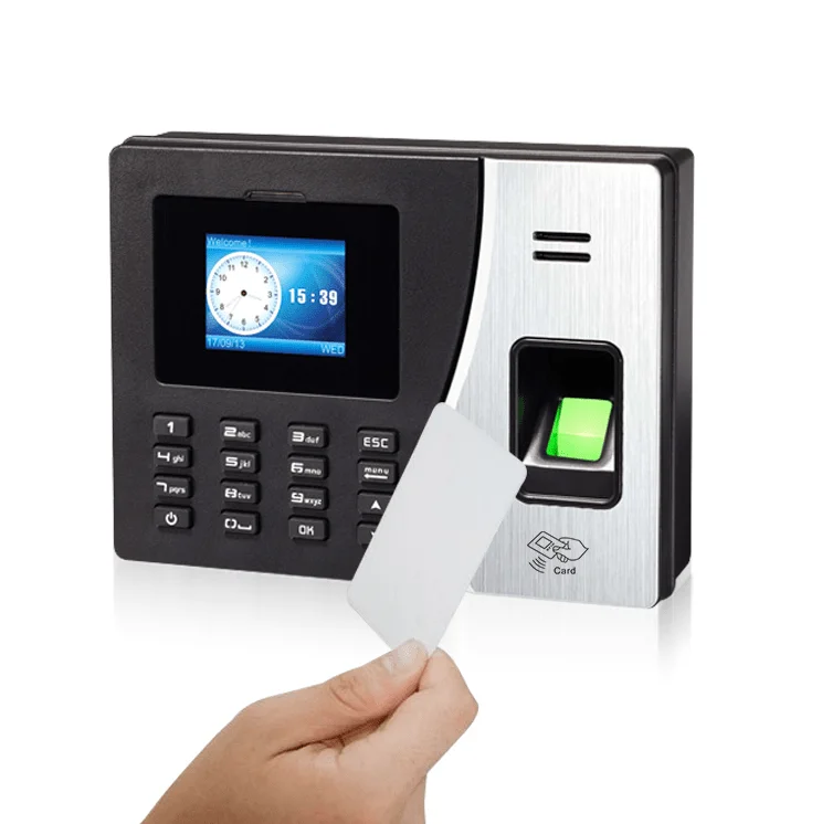 Biometric Fingerprint Time Clock Time Recording Machine Fingerprint Time Attendance