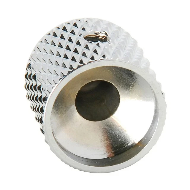 Metal Knobs nickel plated brass guitar control knob