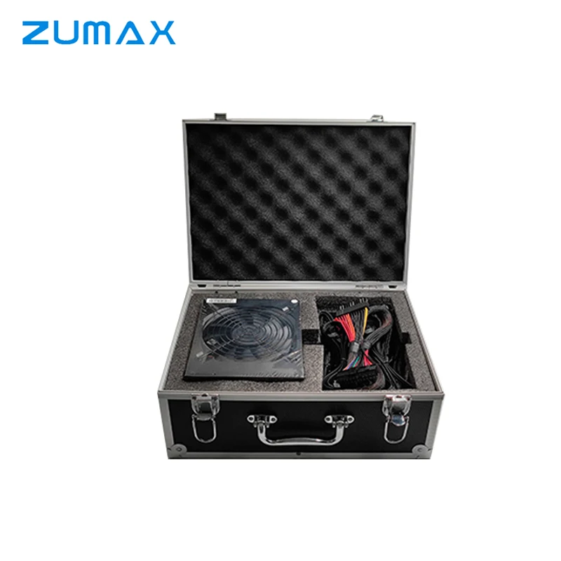 ZUMAX Лидер продаж Новый 2000 Вт 1800 ATX импульсный источник питания 220 В блок 90 Plus