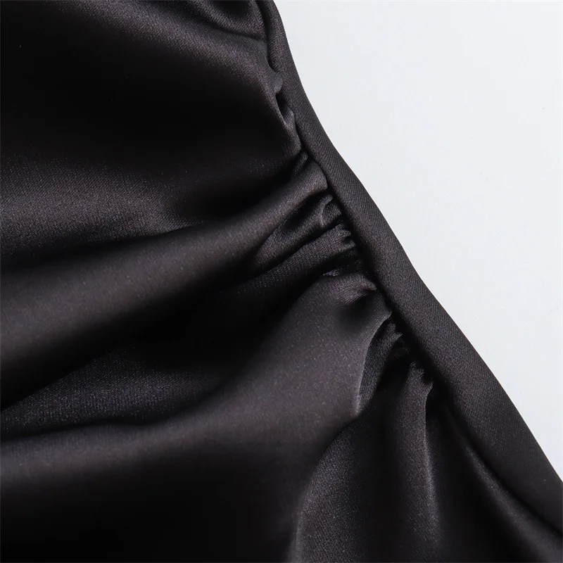 GX2090 Fashion 2024 summer clothing boutique sexy sleeveless o-neck satin long dress elegant casual maxi dresses