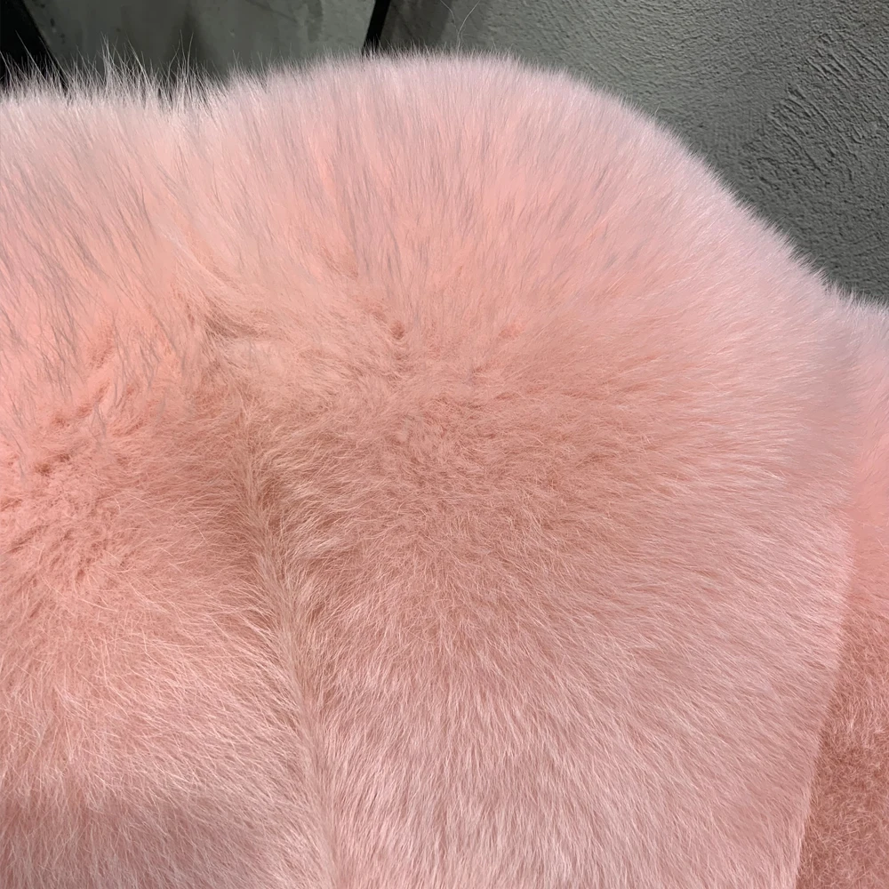 Winter warm fur blankets genuine fox fur blanket red color fox fur blanket