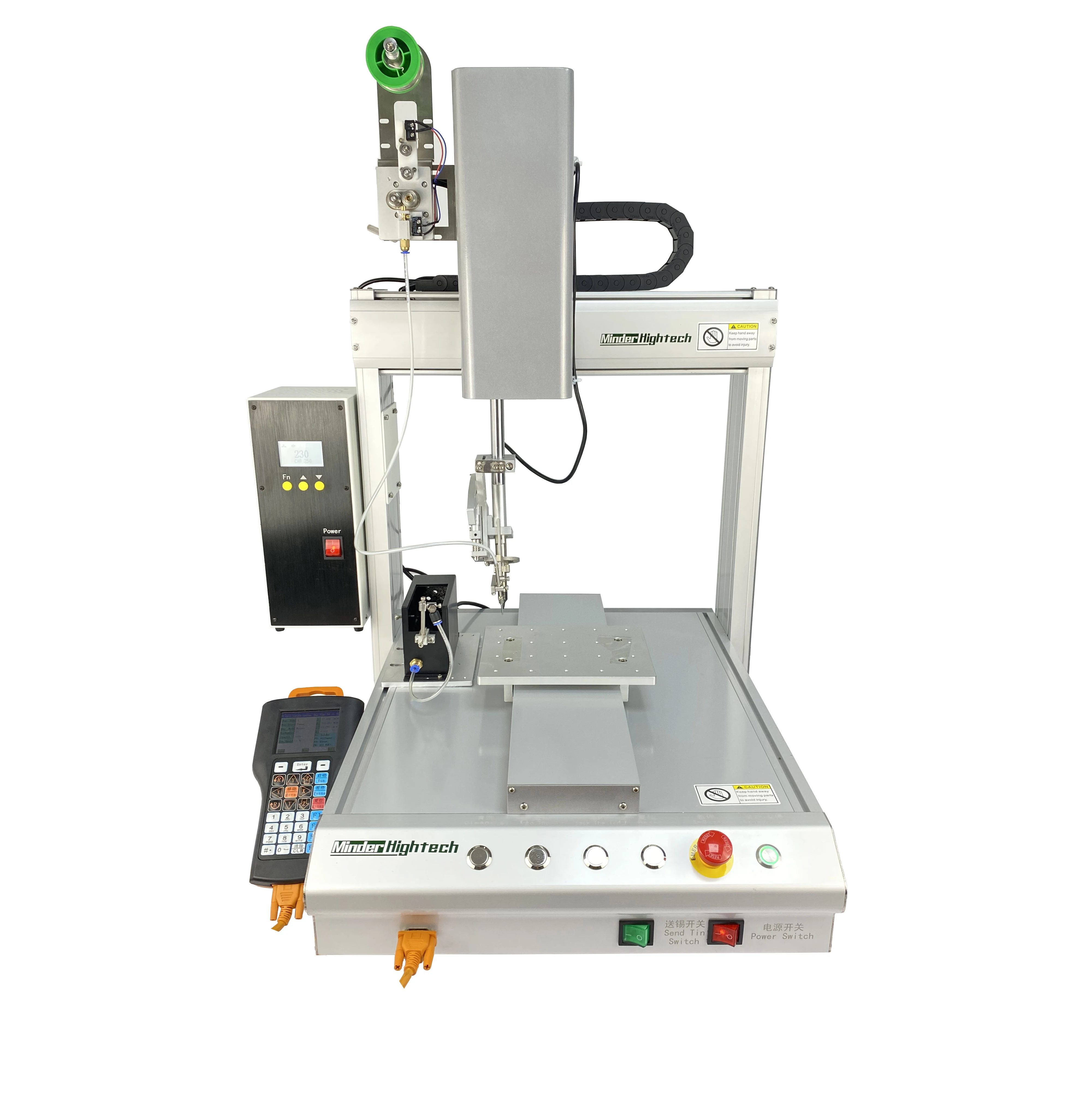 High production PCB desktop 4 axis solder soldering robot welding soldering machine automatic tin supply