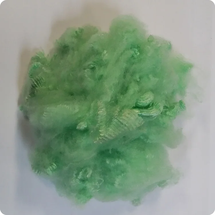 Fireproof and Heat Insulating Polyester Chemical Fiber Material Recycled Black Polyester Fiber Cotton