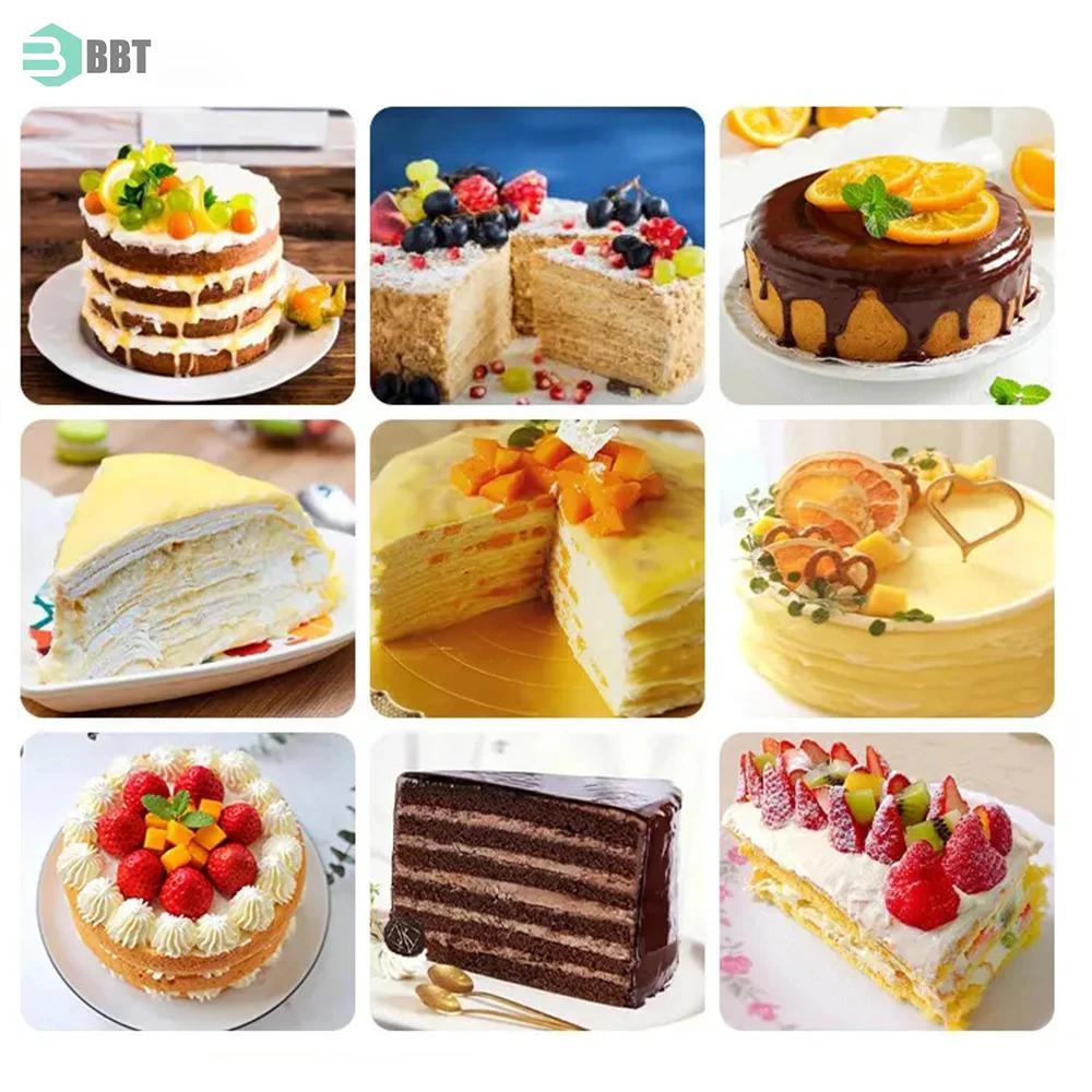 Cake Decorating Machines Cake Icing Machine Cake Making Machines For Layer Crepe Production