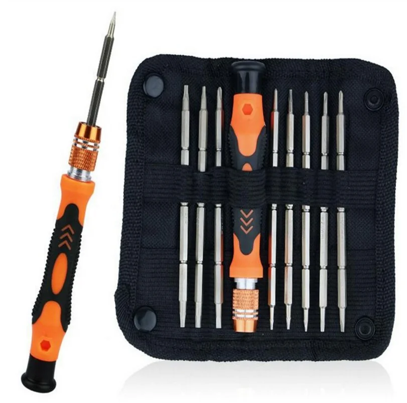 Reversible Drive 8 in 1 Pocket Precision Screwdriver Set