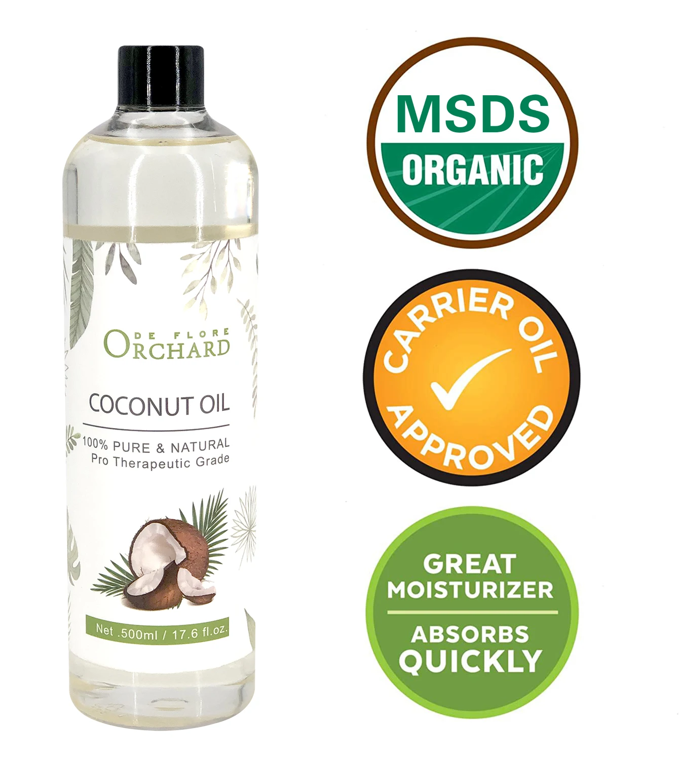 
 Лидер продаж на Amazon, аргановое кокосовое масло для волос Oem  