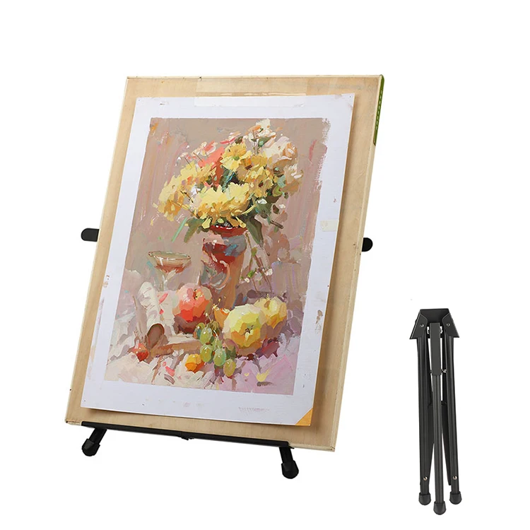 
Portable Metal Foldable Sketch Easel Art Material Stand Drawing Adjustable Easel For Art Supplies  (62439274379)