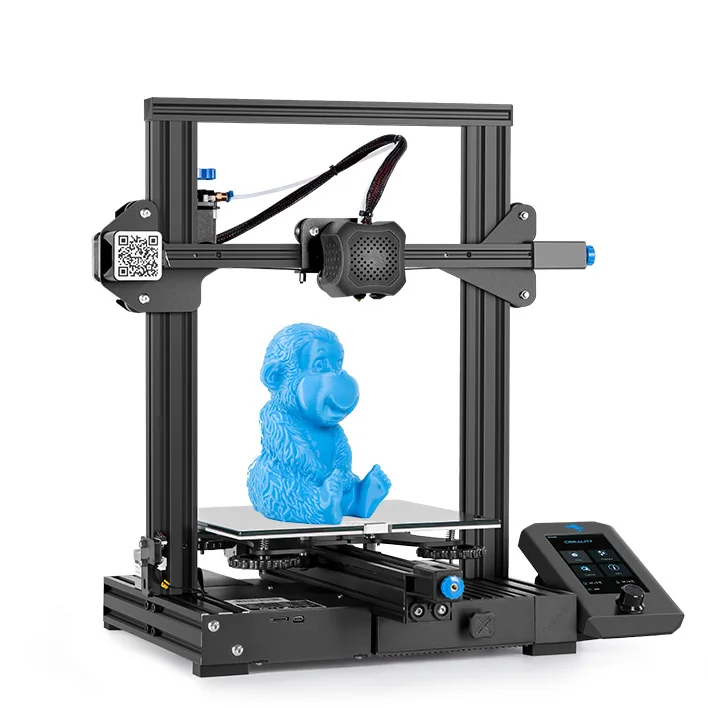  Оригинальный Creality 3D Ender-3 V2 220*220*250 мм Фурнитура для бижутерии Принтер ABS модели