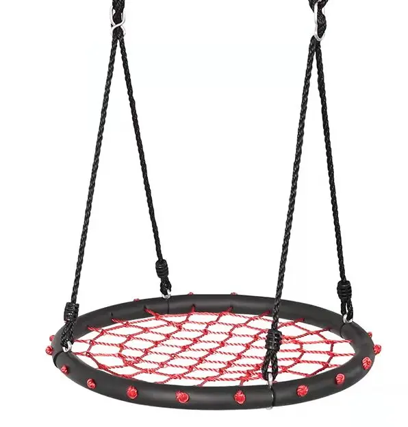 Уличная игрушка-качели в виде дерева диаметром 60 см, детские качели желтого, зеленого, красного, синего цвета, набор сидений, пластиковый блок в стиле OEM, большой цвет