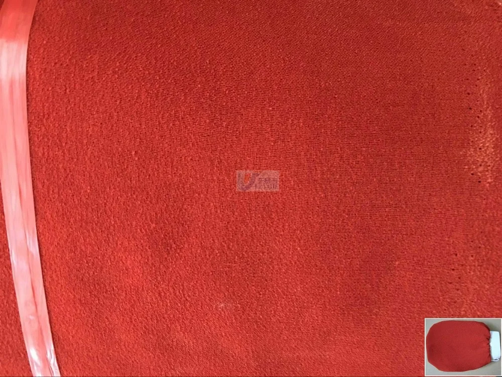 Morocco Textile Fabric Rolls Supplier Top Hard Plain 100% Woven Viscose Bath Glove Fabric For Bath Towel Gloves