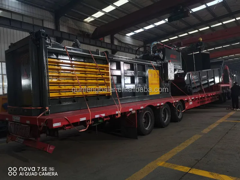 Гидравлический Горизонтальный пресс-подборщик для отходов бумаги/пластиковых бутылок/алюминиевых банок