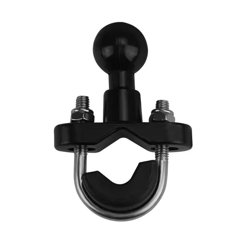 Hot Sale Motorcycle Phone Holder U-shaped Handlebar U-lock  Bracket With Golf Ball Base