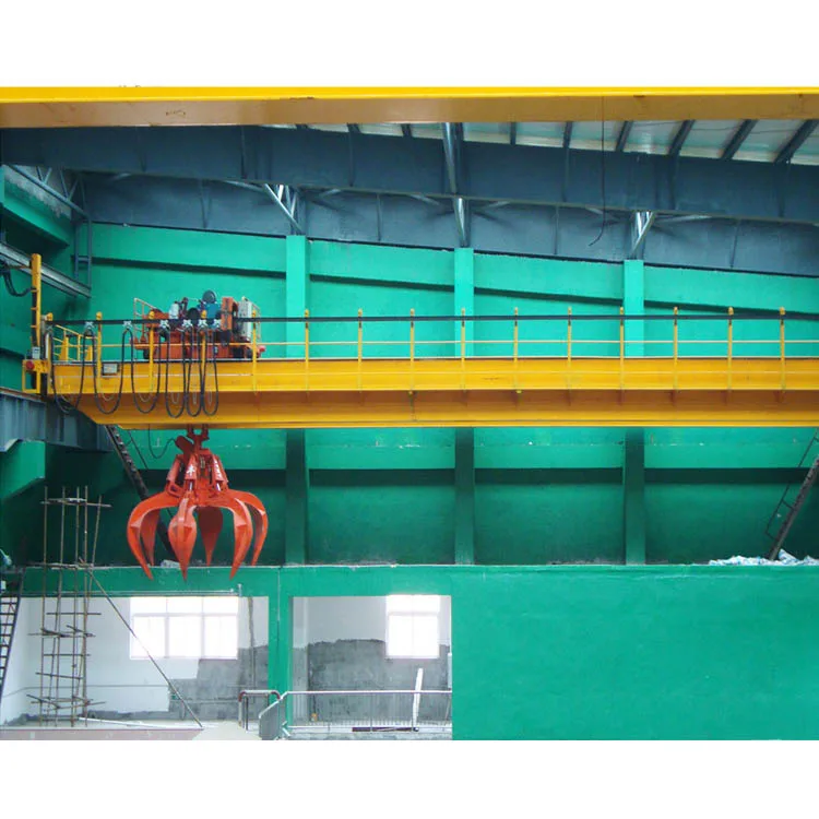 The New Listing  01 electromagnetic bridge crane bridge construction crane garbage grab bridge crane