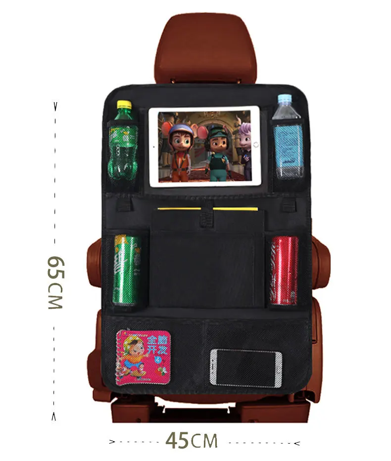 Travel Accessories 9 Storage Pockets car back seat organizer for Kids Toddlers