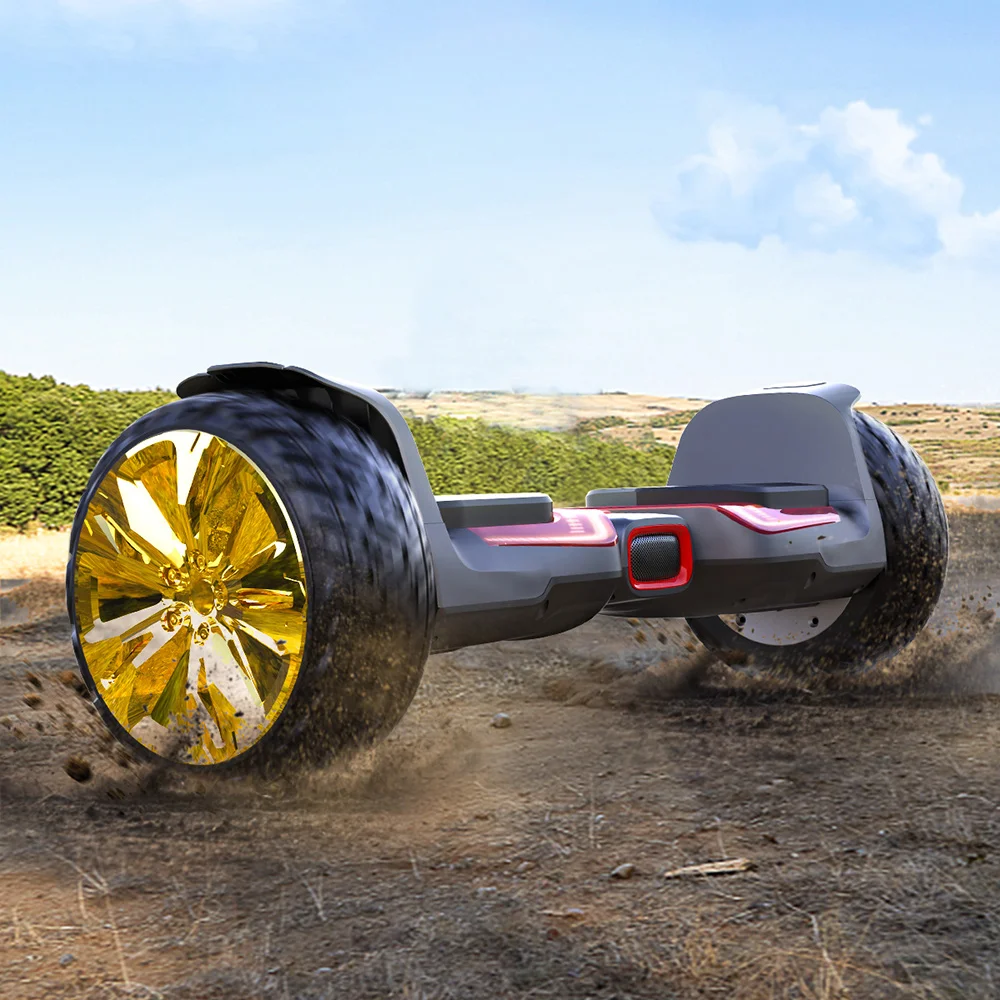 Новинка 2022 гироскутер Gyroor Y1 Pro 8 5 дюйма самобалансирующийся скутер с красочной светодиодной подсветкой дешево