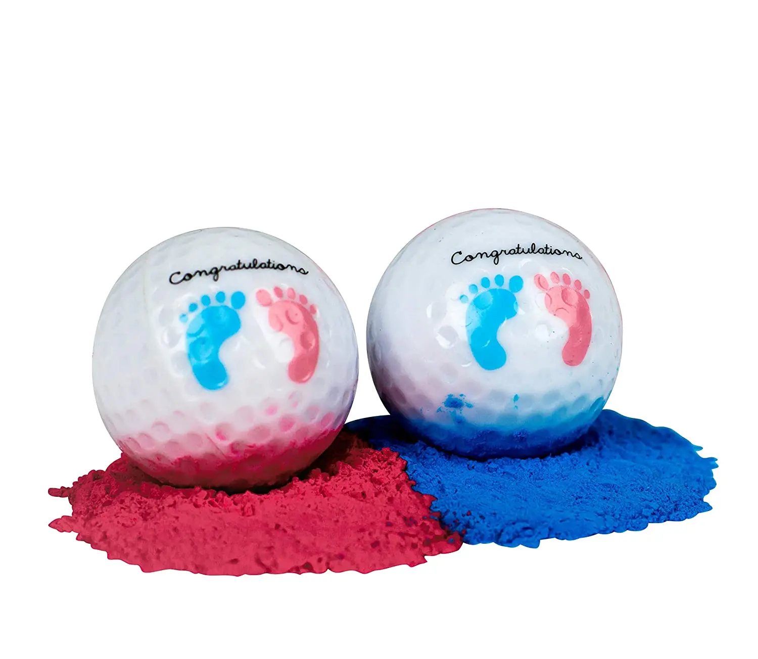 
Baby Gender Reveal Exploding Golf Balls Set for Gender Reveal Parties <strong><span style=