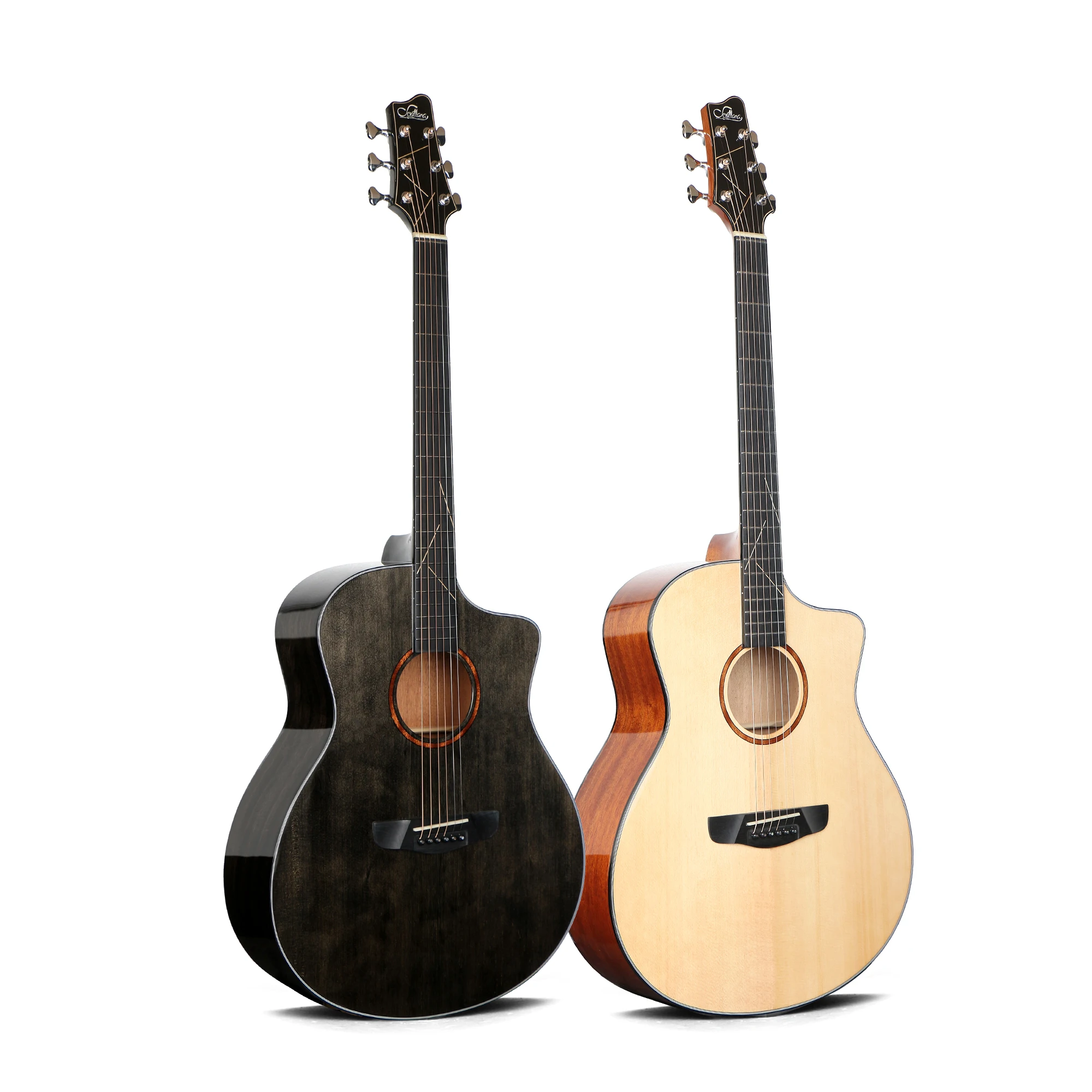 Best selling and top quality 41 inch all solid guitar 2101semi acoustic guitar wholesale china factory OEM and ODM