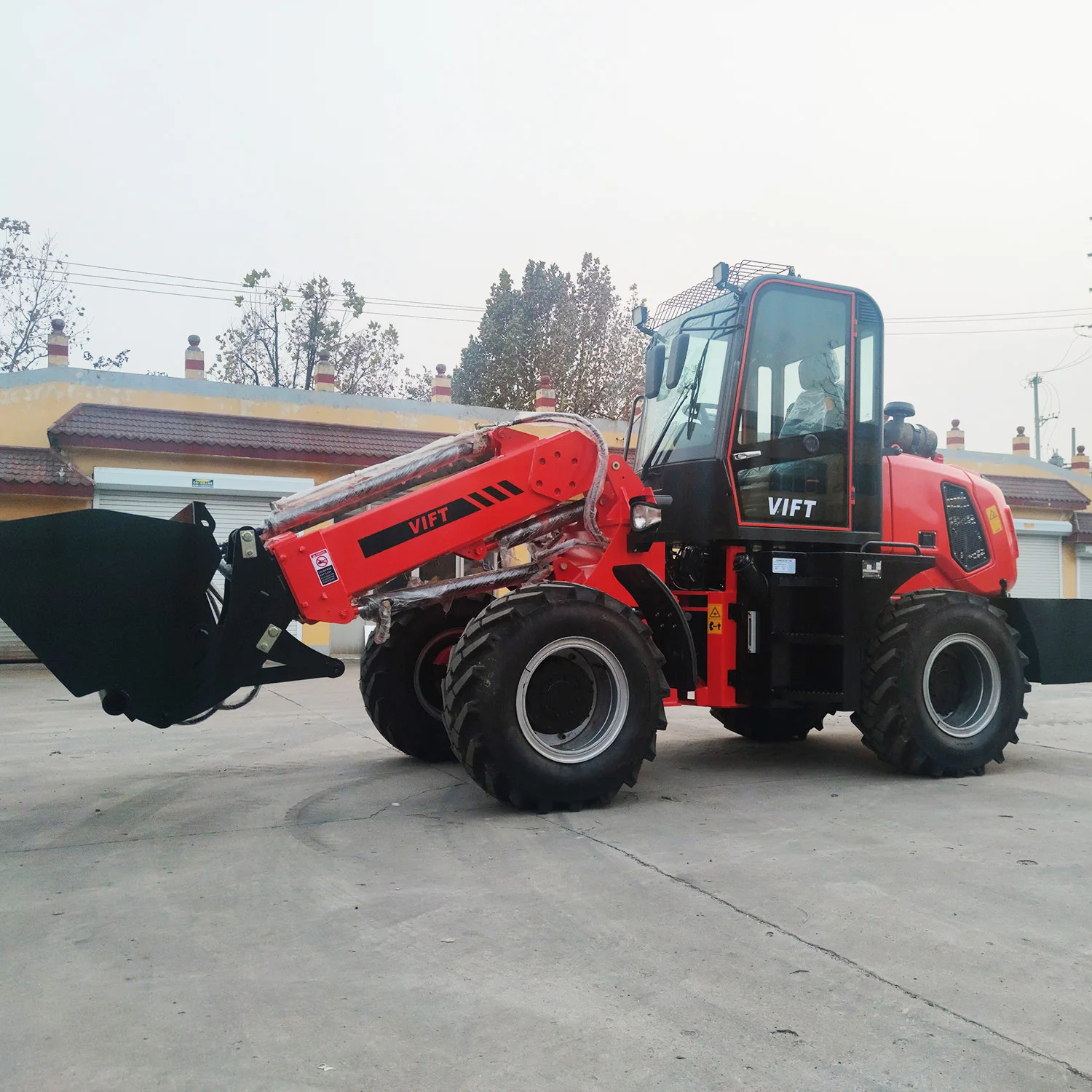 Heavy Duty Multi Front End Loader 3 m3 Bucket 4 Wheel Drive 5 Ton Big Mine Loader With Telescoping Telescopic Loader