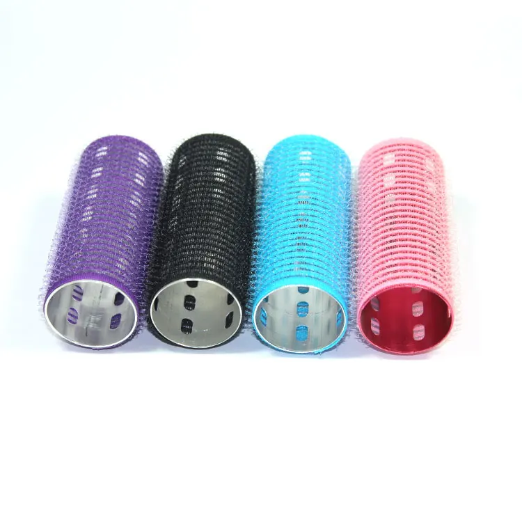 Top rated product magic colorful aluminum hair curling roller with longer size