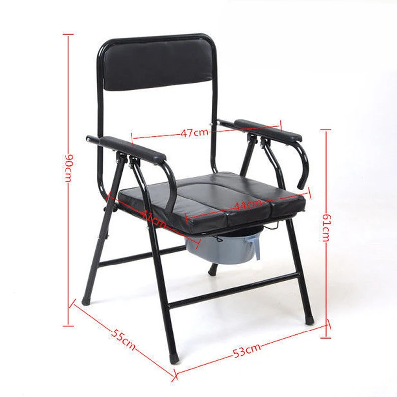 High Quality Wholesale Folding Bath Shower Chair Bathroom Safety Commode Toilet Seat
