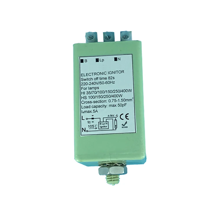 ignitor working for hps and mh 70-400w