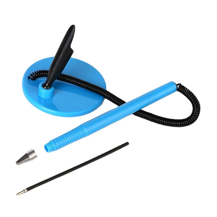 
2019 New Design Promo Desk Stand Plastic Table Ball Ballpoint Pens 