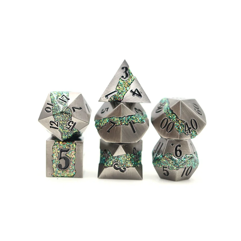Polyhedral d20 dnd dice custom набор
