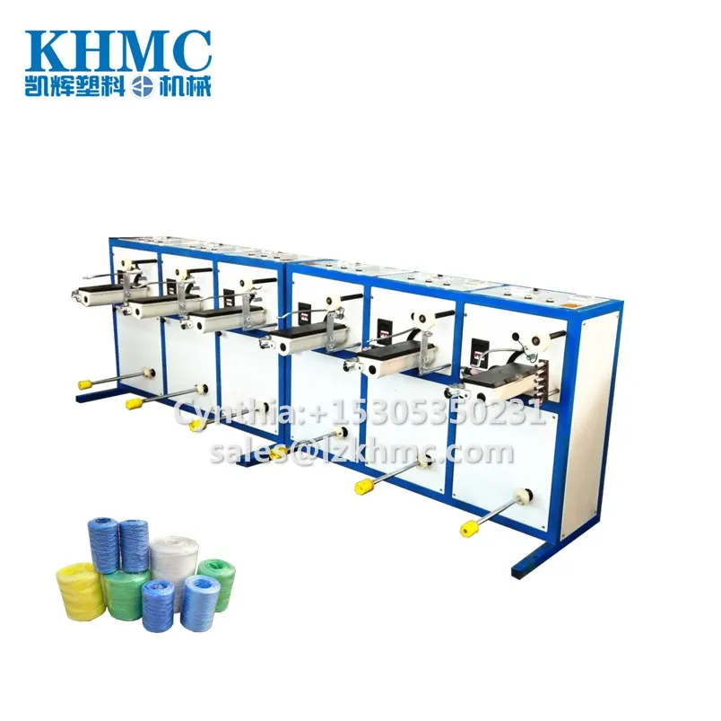 Plastic Rope String Cord Yarn Cotton Twine Spooling Winding Machine