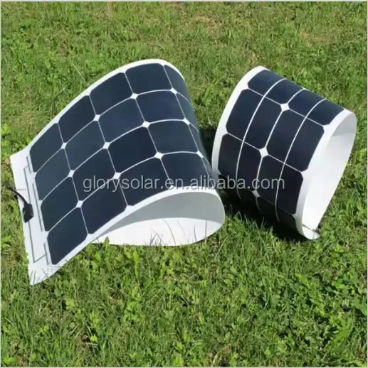 For Boats Sailboats Motorhome RV Car Yacht Caravans Lorry Trailer Cabin High Efficiency Semi Flexible Solar Panel Marine Panel