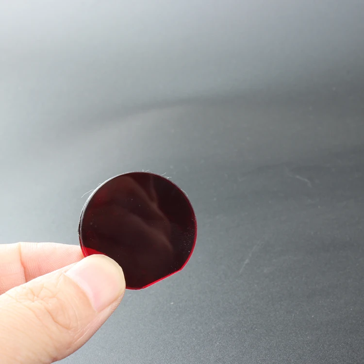 Custom Lens Orange Glass Light Color Optical Interference Filter