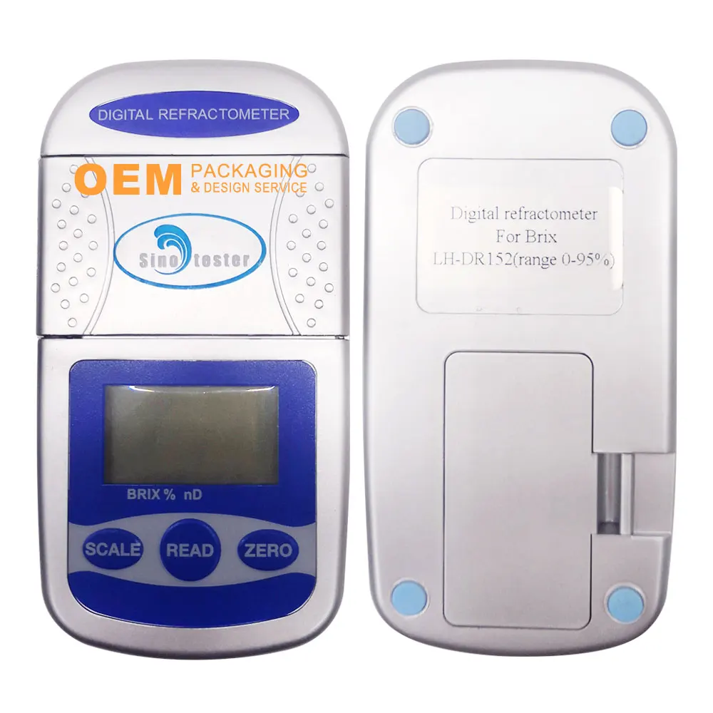 Handheld Brix Refractometer 60-92% Atc Water  Refractometer