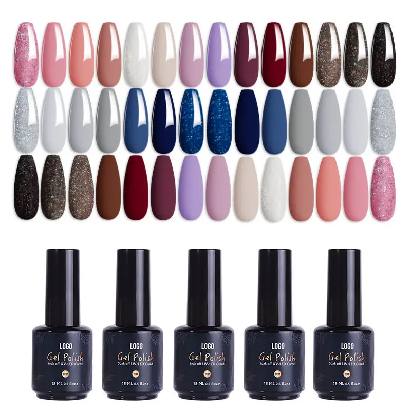 Yodoor Wholesale Nail Art Custom Polish Color Factory Uv Nail Gel Polish health and beauty bulk nail supplies salon