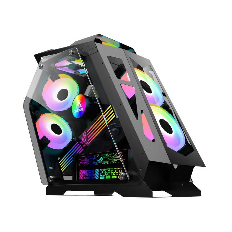  Корпус для игрового компьютера с водяным охлаждением rgb