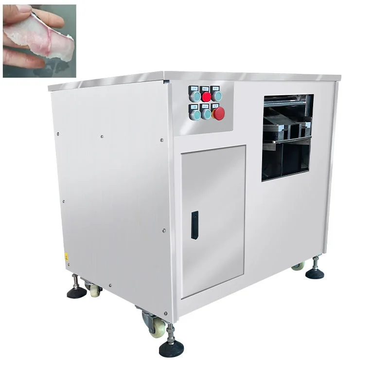 Commercial industrial electric fresh tuna big Fish flat Fish Fillet Making Cutting Machine Salmon Slicing Machine Price
